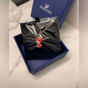 Hello kitty strawberry crystal necklace